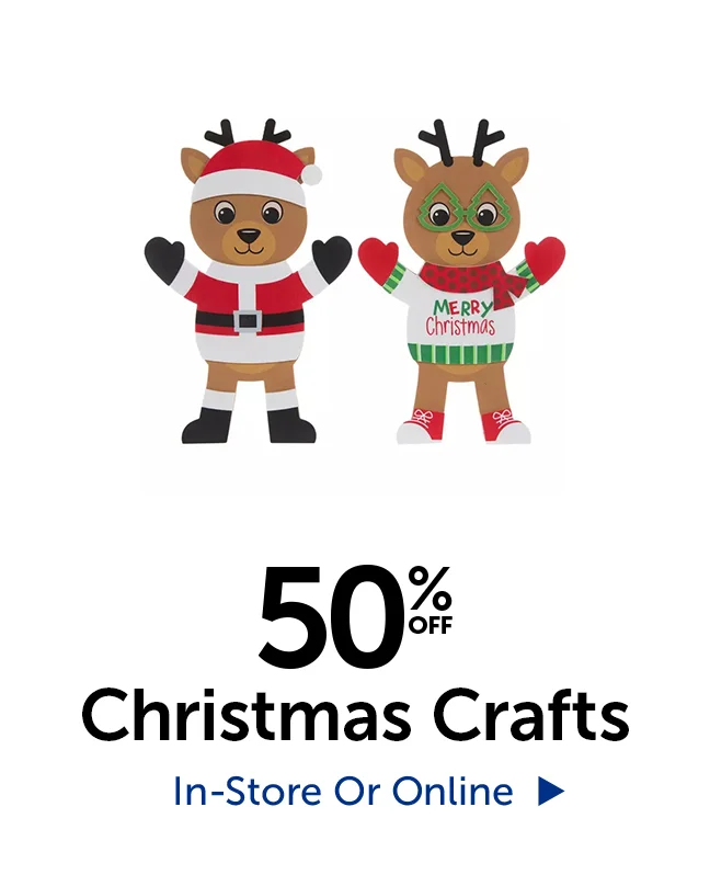 50% Off Christmas Crafts