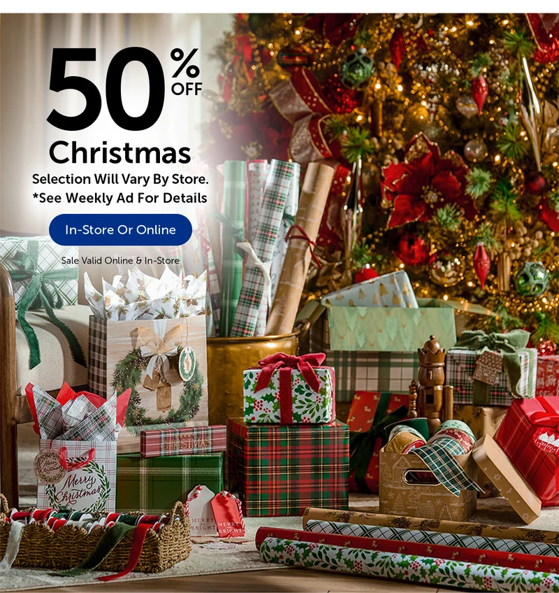50% Off Christmas