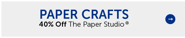 Paper Crafts & Scrapbooking - 40% Off The Paper Studio ®
