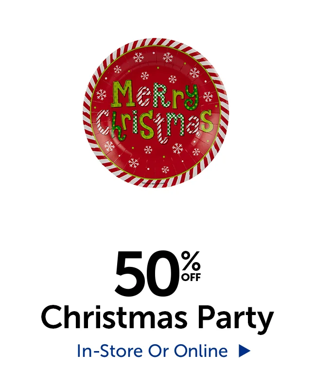 50% Off Christmas Party