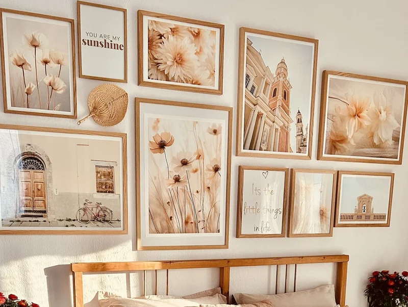 an image of a bedroom with a bed and a bench