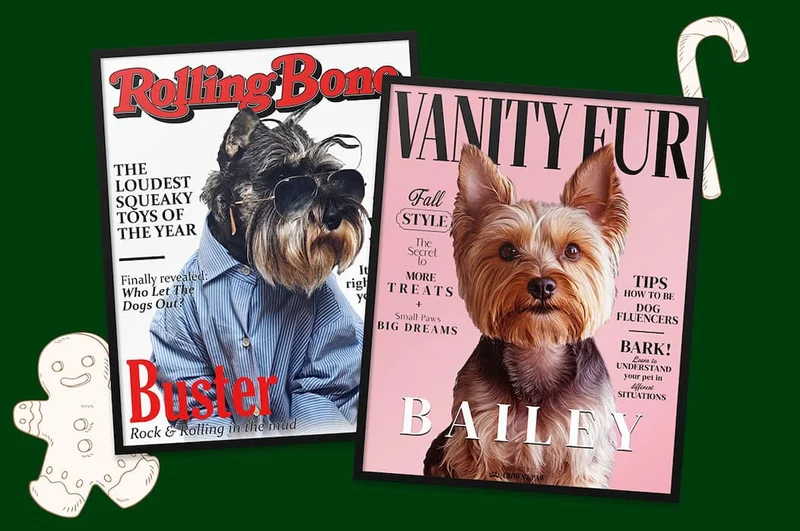 Magazine Cover Posters - Last day to order with express shipping