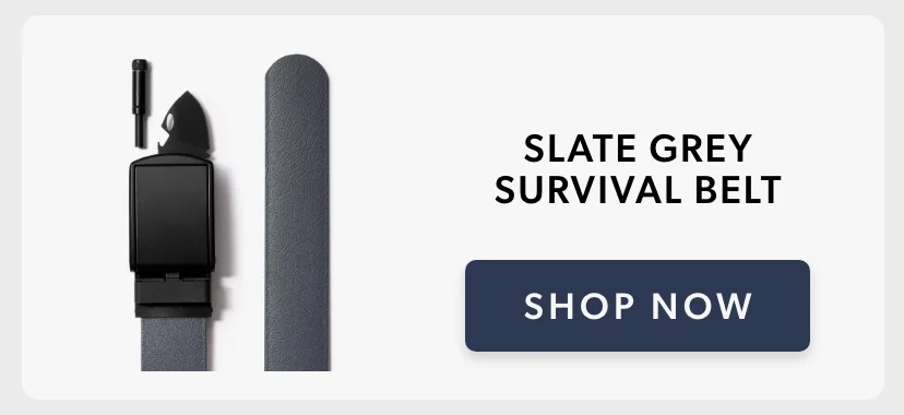 Shop Slate Grey Survival Belt Shop Slate Grey Survival Belt
