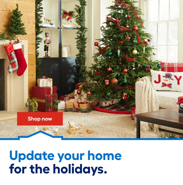 Update your home for the holidays.