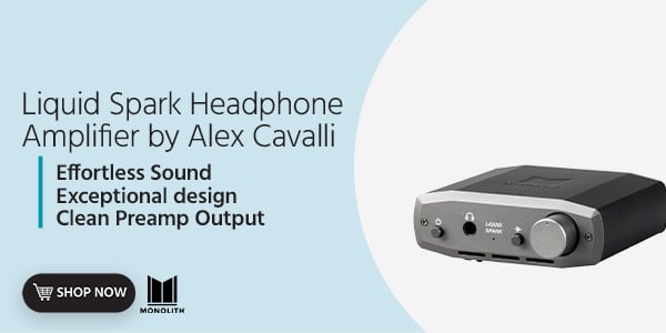 Liquid Spark Headphone Amplifier by Alex Cavalli. Effortless Sound. Exceptional Design. Clean Preamp Output. Shop Now.