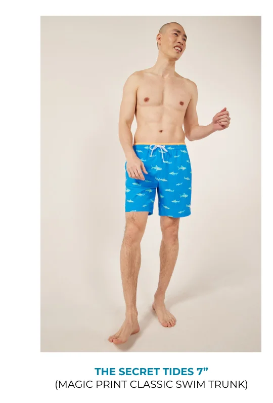Magic Orint Classic Swim Trunk: The Secret Tides 7"