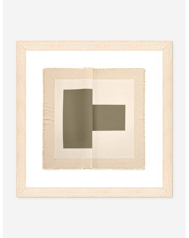 Autumnal Colors II Wall Art by Bobby Berk - Olive / 16" x 16"