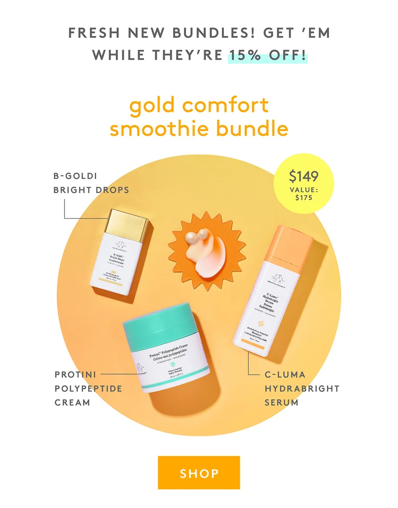 Gold Comfort Smoothie Bundle