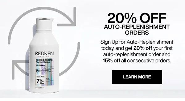 get 20% off auto-replenishment orders