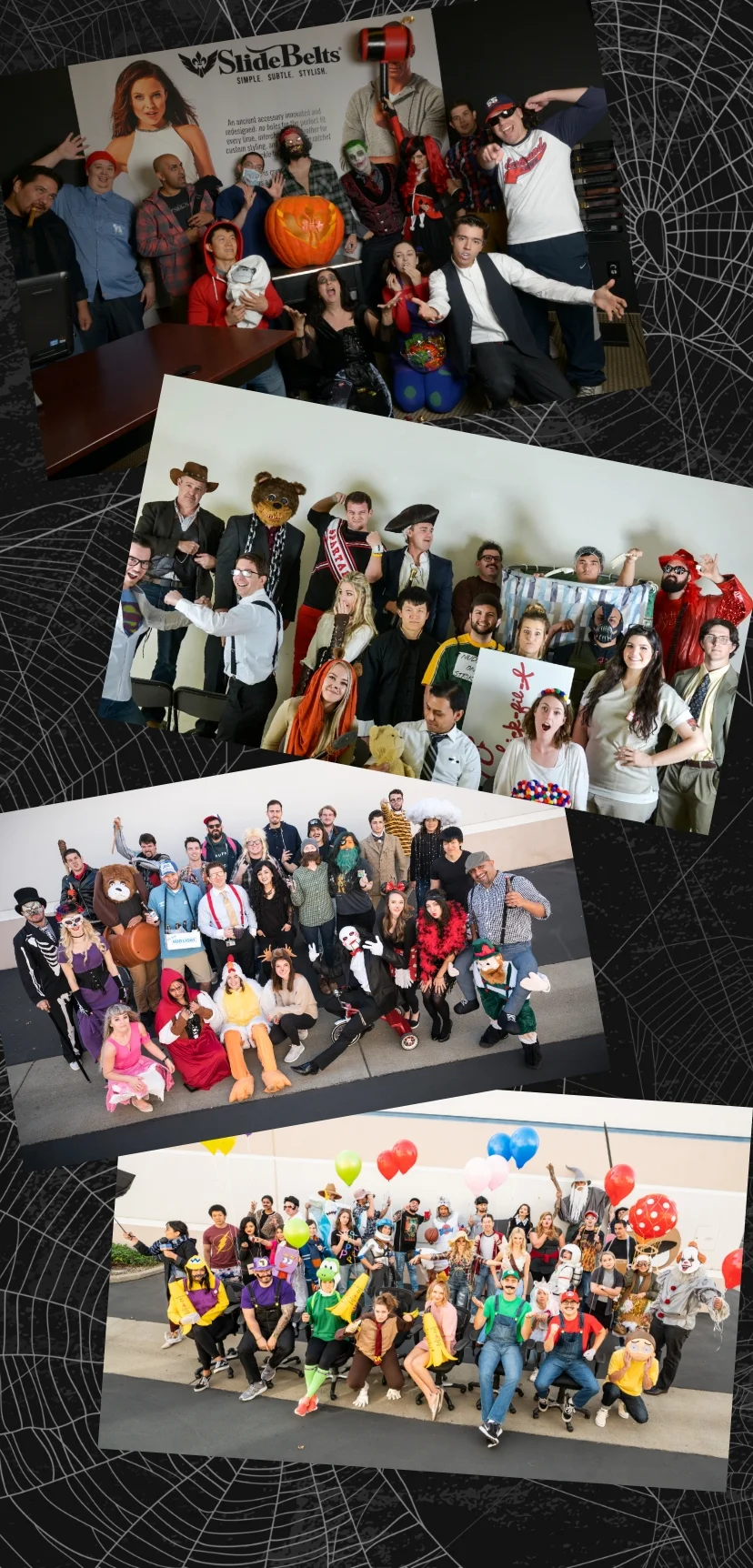Happy Halloween! When it comes to Halloween, the SlideBelts team doesn’t hold back.