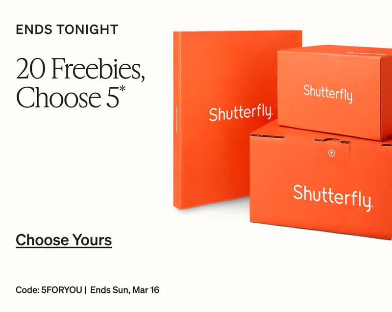 Pick 5 freebies ends TONIGHT!