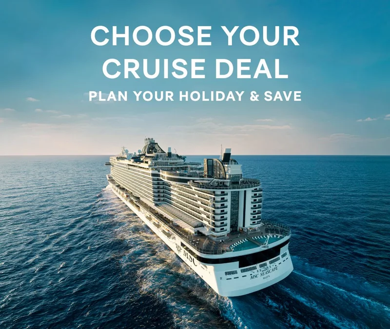 Choose Your Cruise Deal – Plan Your Holiday & Save – Click to View Cruises & Book Now
