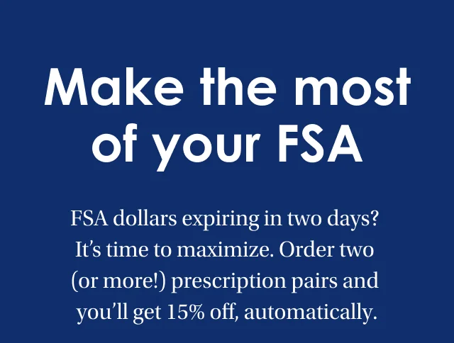 Make the most of your FSA