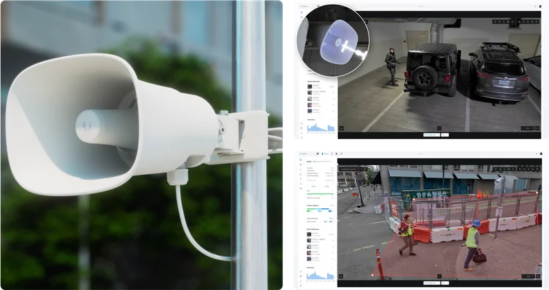 AI Horn Speaker features