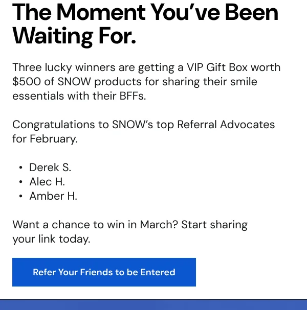 Refer Your Friend to be Entered