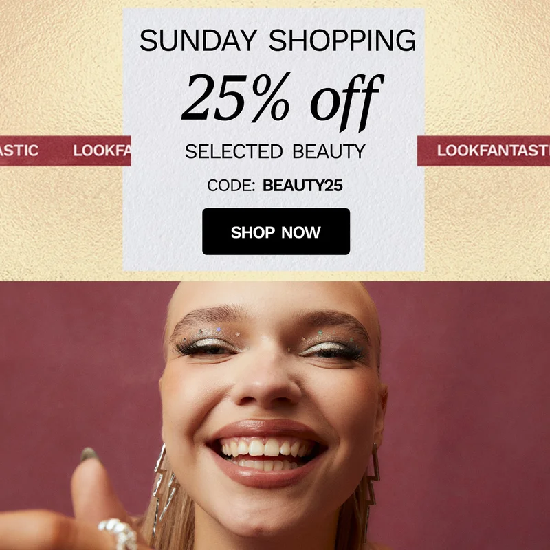 SUNDAY SHOPPING 25 PERCENT OFF