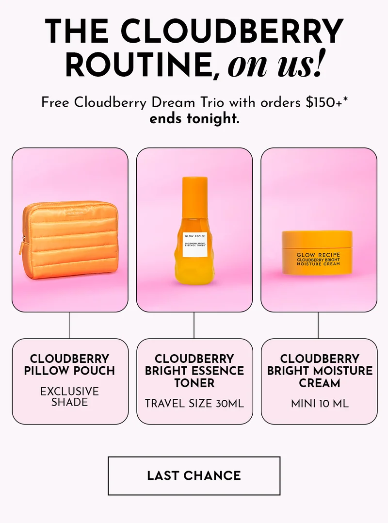 Free Cloudberry Dream Trio with orders $150+* ends tonight