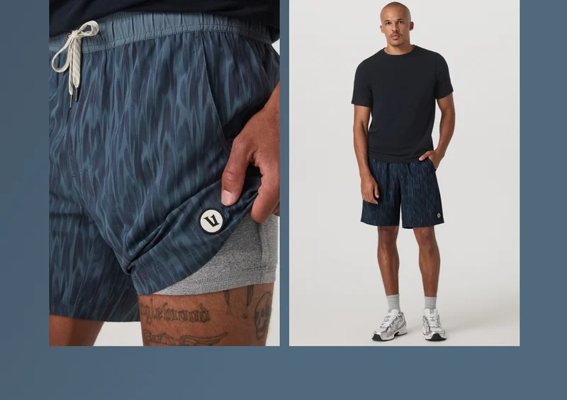 New Color: The Kore Short - Blue Sea Pampas