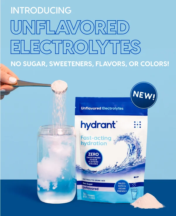 Introducing Unflavored Electrolytes