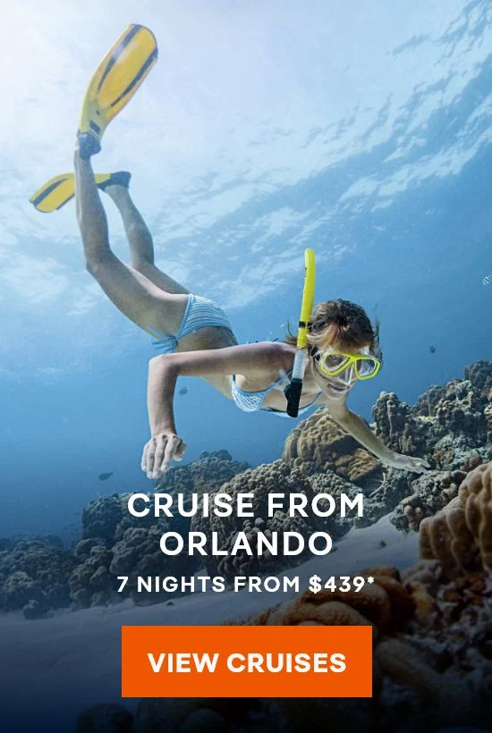 Orlando – 7 Nights – Click to View Cruises & Book Now Orlando – 7 Nights – Click to View Cruises & Book Now