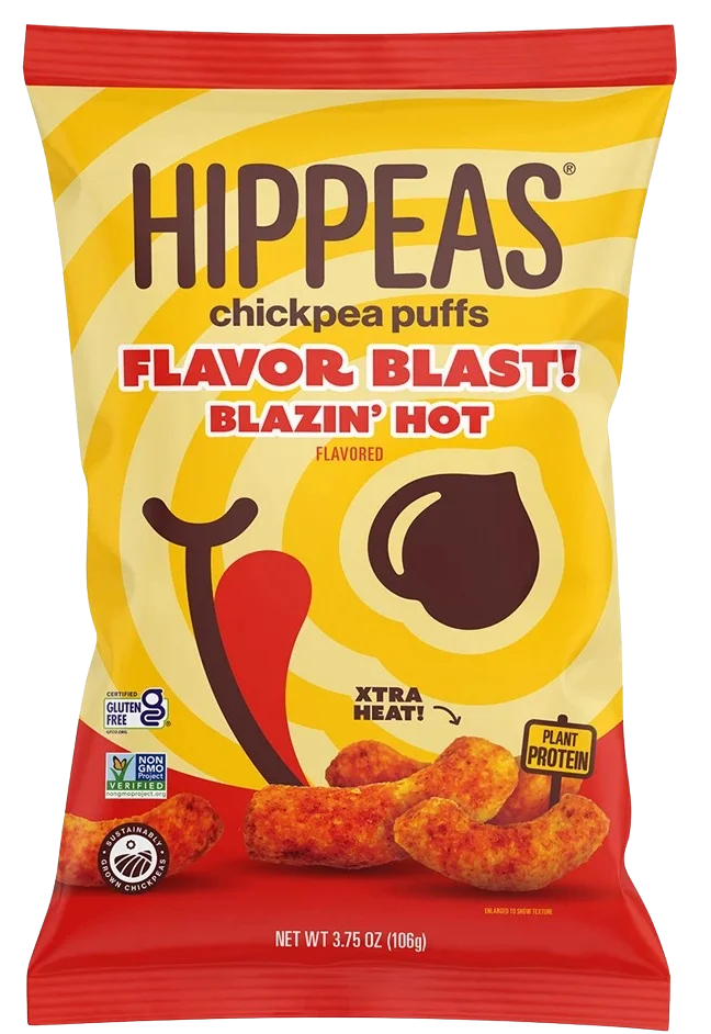 Image of Hippeas Hot Flavor Blazin Puffs