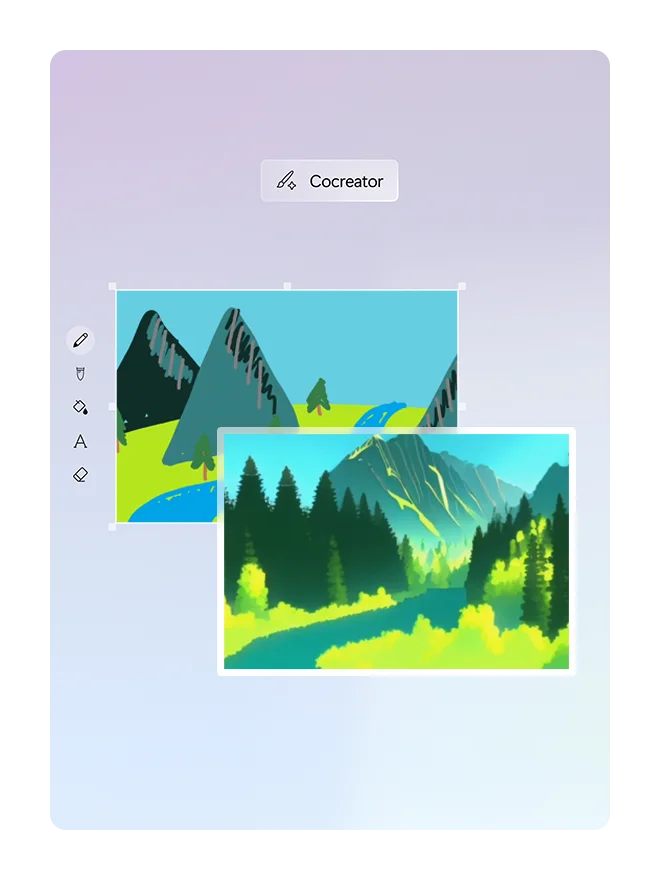 Copilot+ PC features: Cocreator.