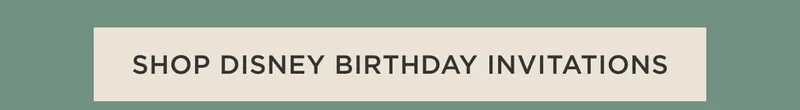 Shop Disney Birthday Invitations