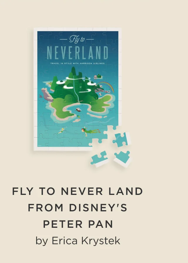 Fly To Never Land From Disney's Peter Pan