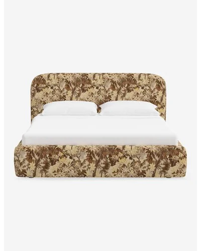 Nabiha Platform Bed-Amber Tapestry / Twin