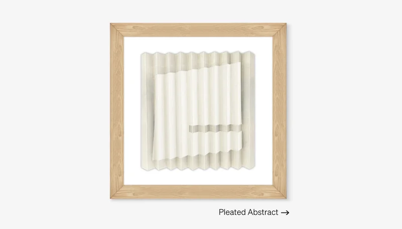 Shop Pleated Abstract