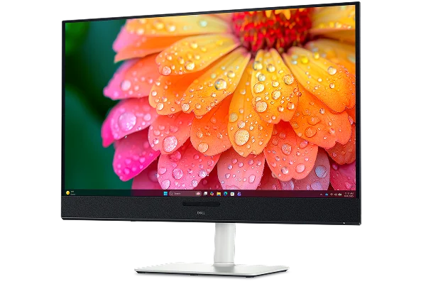 A Dell 32-inch QL OLED monitor.