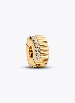 Ribbed Clip Charm
