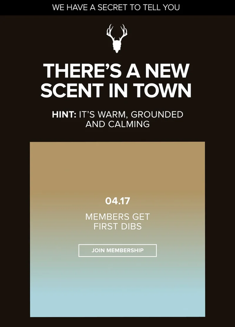 There's a new scent in town.