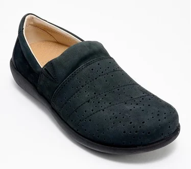 Revitalign Orthotic Nubuck Slip-on - Ridgeway Picasso