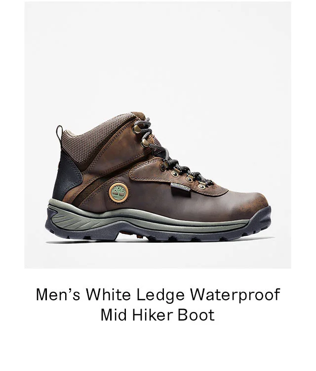 Men's White Ledge Waterproof Mid Hiker Boot