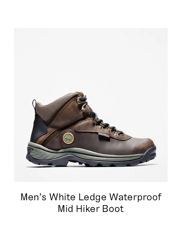 Men's White Ledge Waterproof Mid Hiker Boot