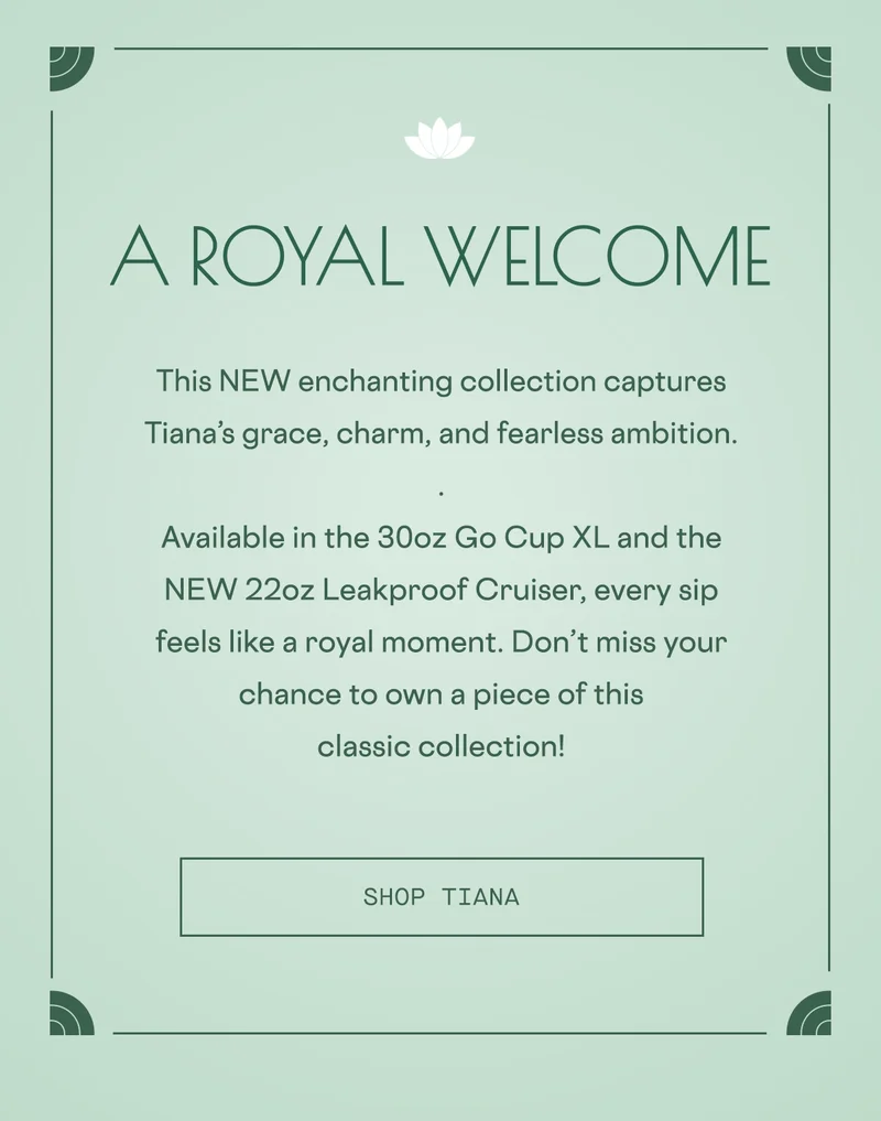 NEW Tiana Leakproof Cruiser & Go Cup XL!
