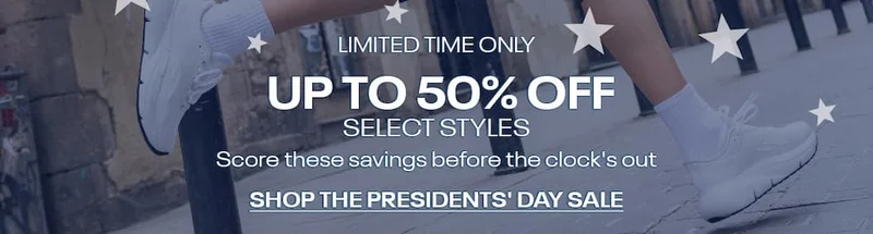 Up to 50% Off Select Styles Only Shop Now