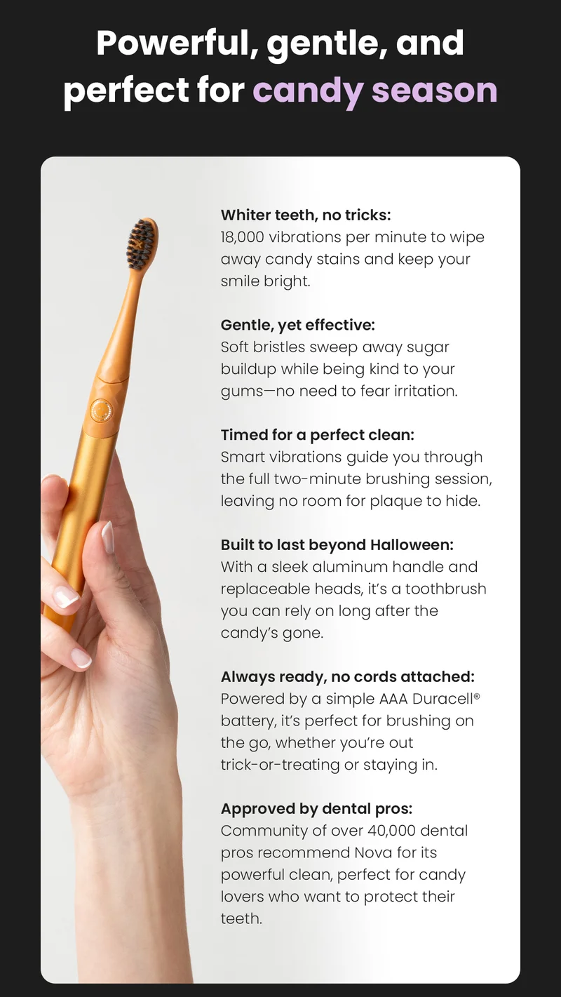 Powerful, gentle, and perfect for candy season