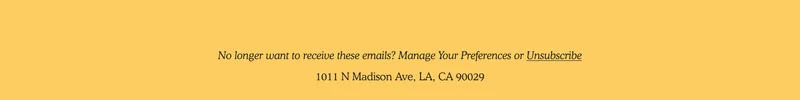 Manage Preferences