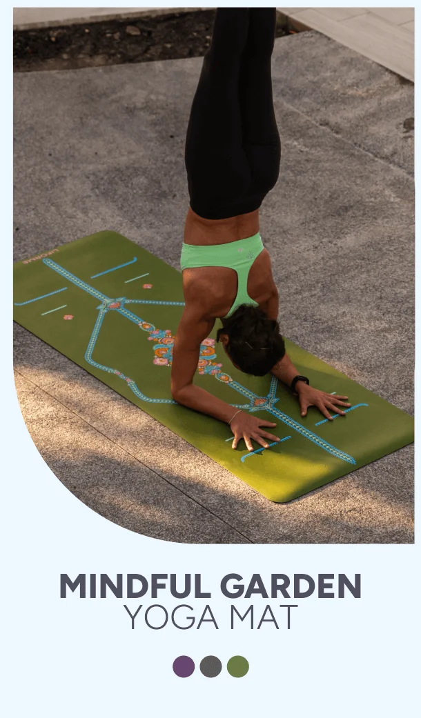 Liforme Mindful Garden Yoga Mat