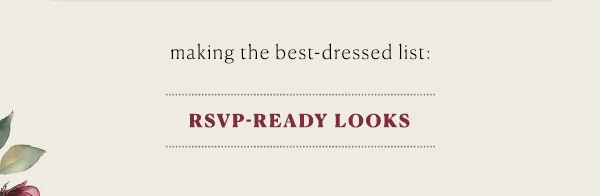 RSVP Ready Looks