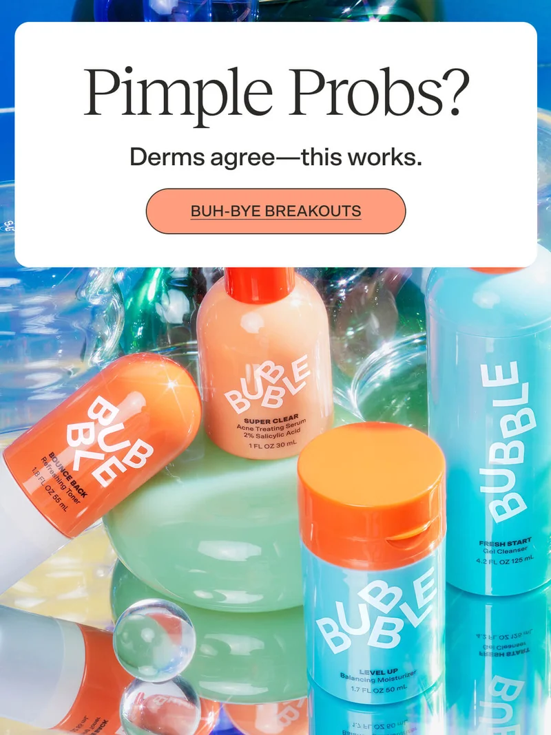 Pimple Probs? Derms agree—this works. BUH-BYE BREAKOUTS