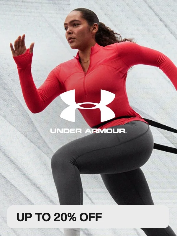 Up to 20% off Under Armour