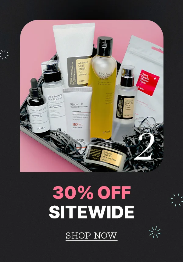 30% off SITEWIDE