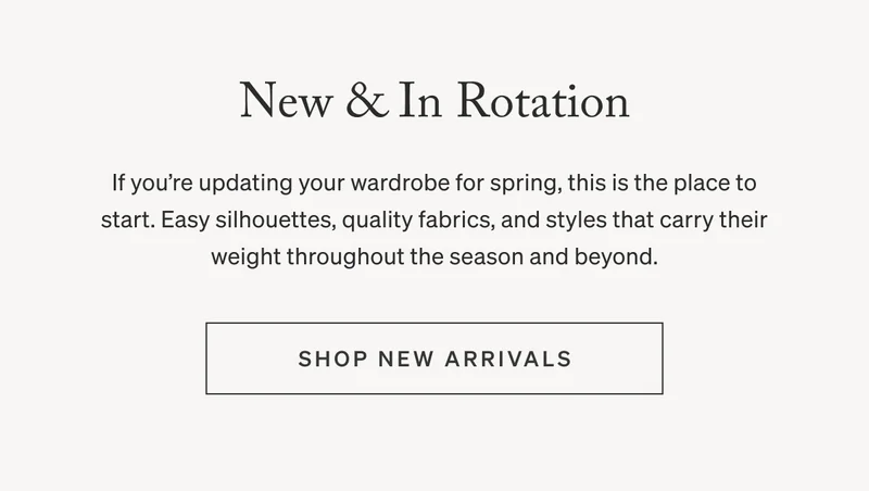 Shop New Arrivals