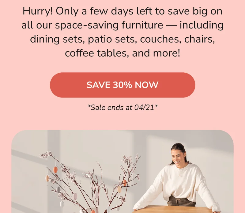 Save 30% Now