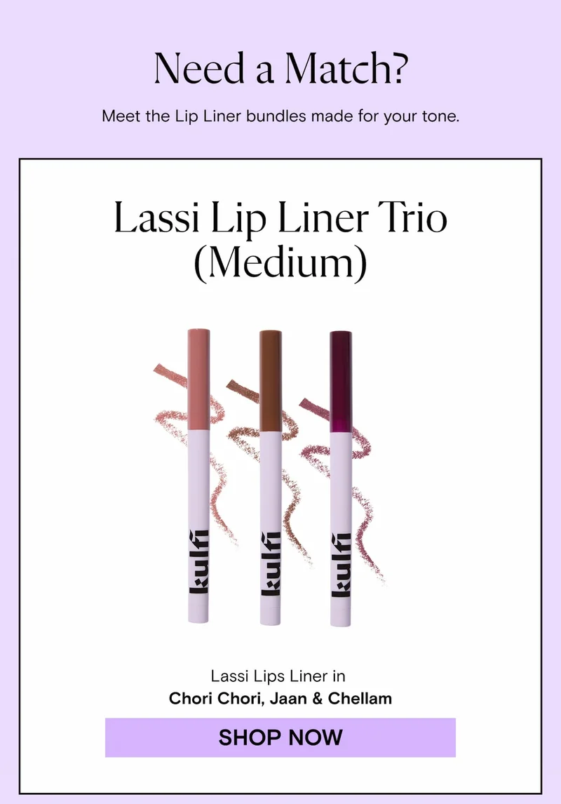 Lassi Lip Liner Trio Light