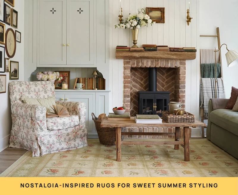 Nostalgia - Inspired Rugs For Sweet Summer Styling