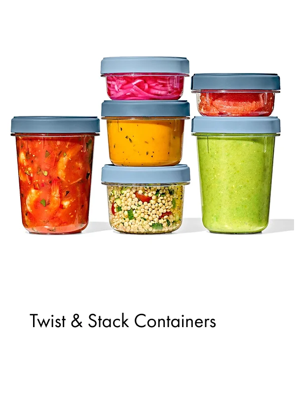 twist and stack containers